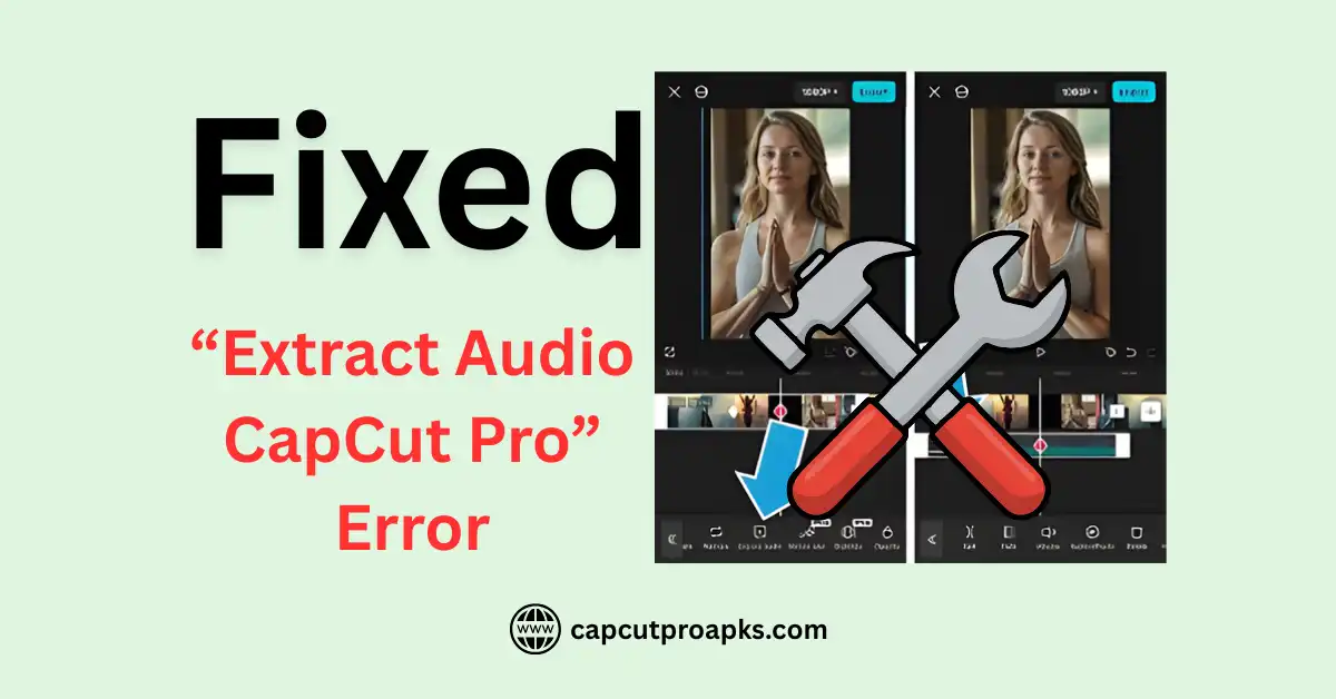 Extract Audio CapCut Pro Error – A Simple, Positive Guide to Quickly Resolve It 1 Extract Audio CapCut Pro Error
