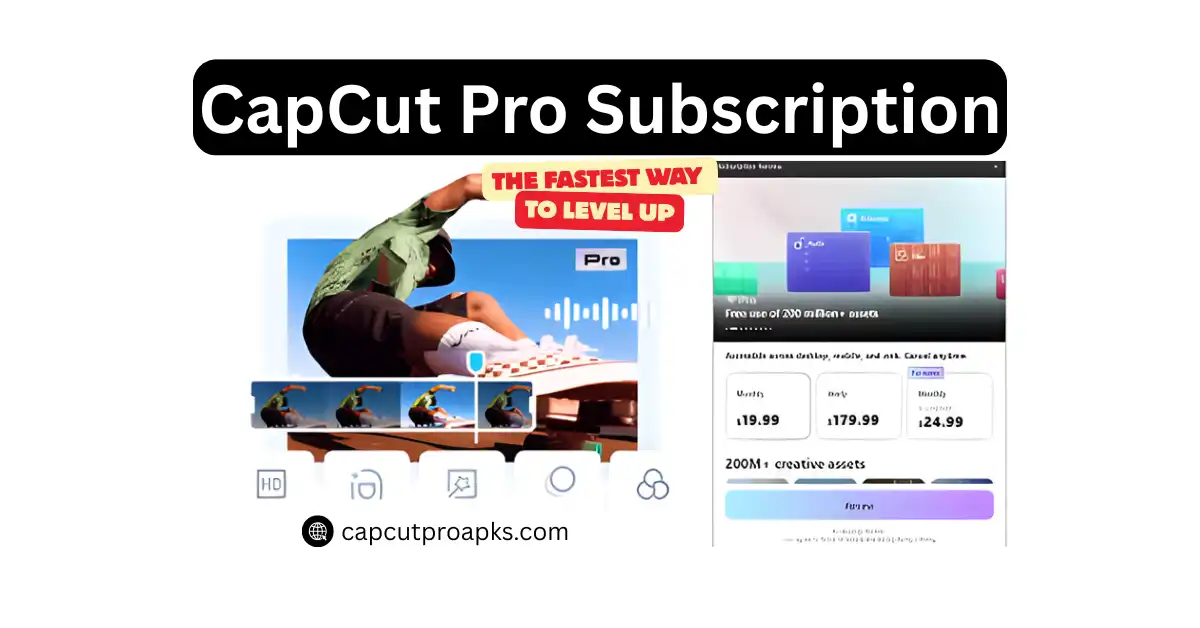 CapCut Pro Subscription - The Fastest Way to Level Up Your Videos In 2026 1 CapCut Pro Subscription