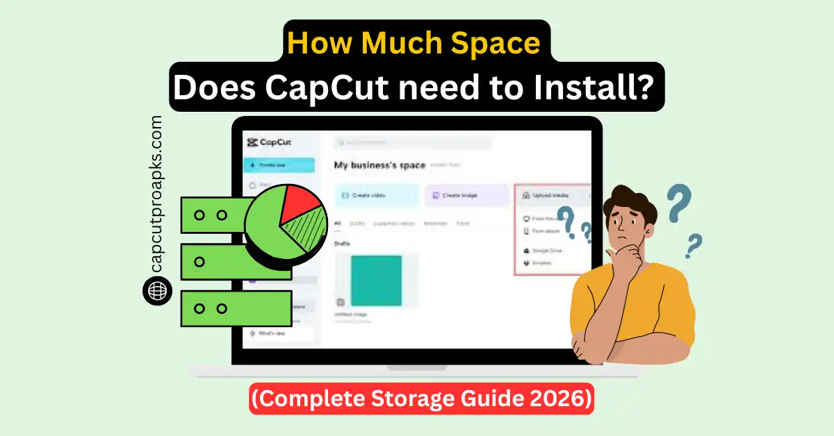 How Much Space Does CapCut need to Install? (Complete Storage Guide 2026) 1 How Much Space Does CapCut need to Install